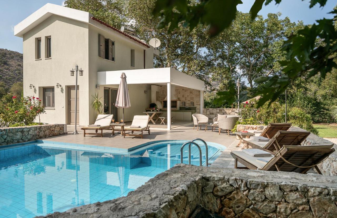 Villa Nature, Heated Pool Kalyves Dış mekan fotoğraf