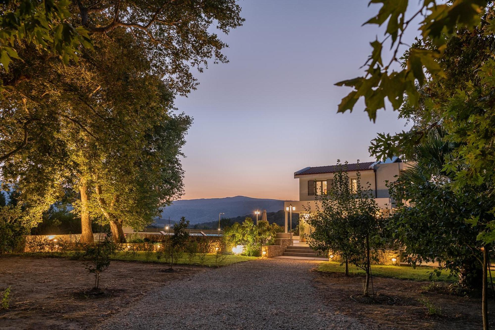 Villa Nature, Heated Pool Kalyves Dış mekan fotoğraf