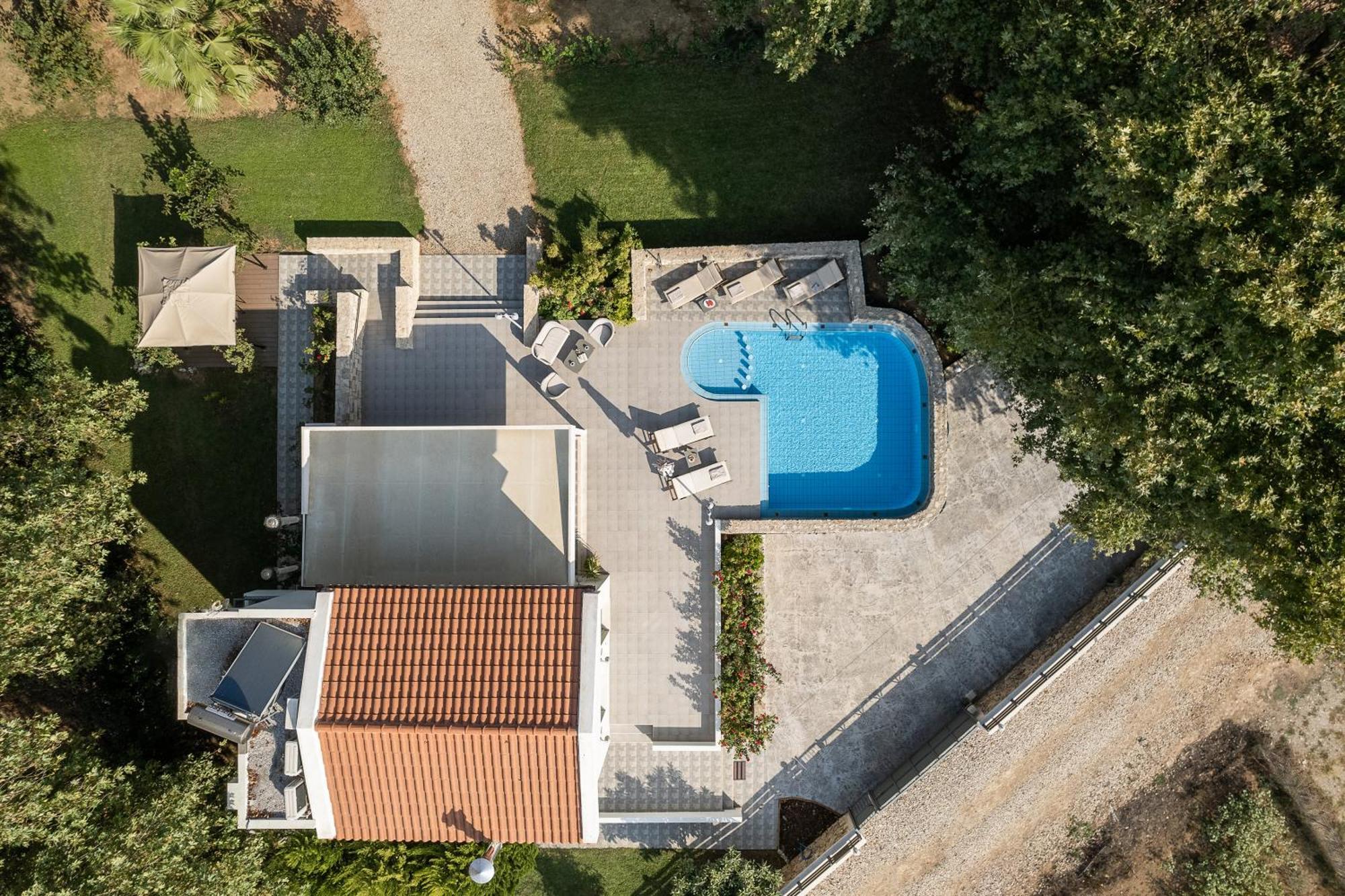 Villa Nature, Heated Pool Kalyves Dış mekan fotoğraf