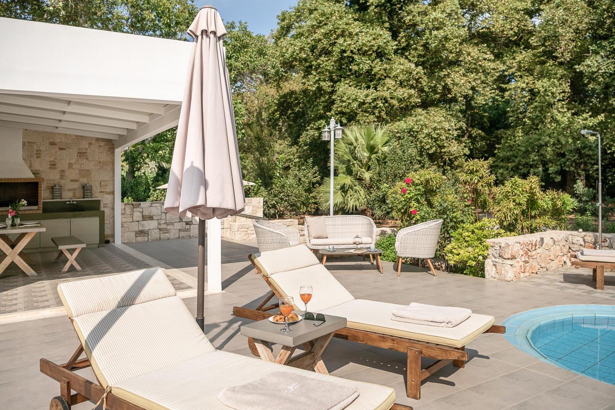 Villa Nature, Heated Pool Kalyves Dış mekan fotoğraf