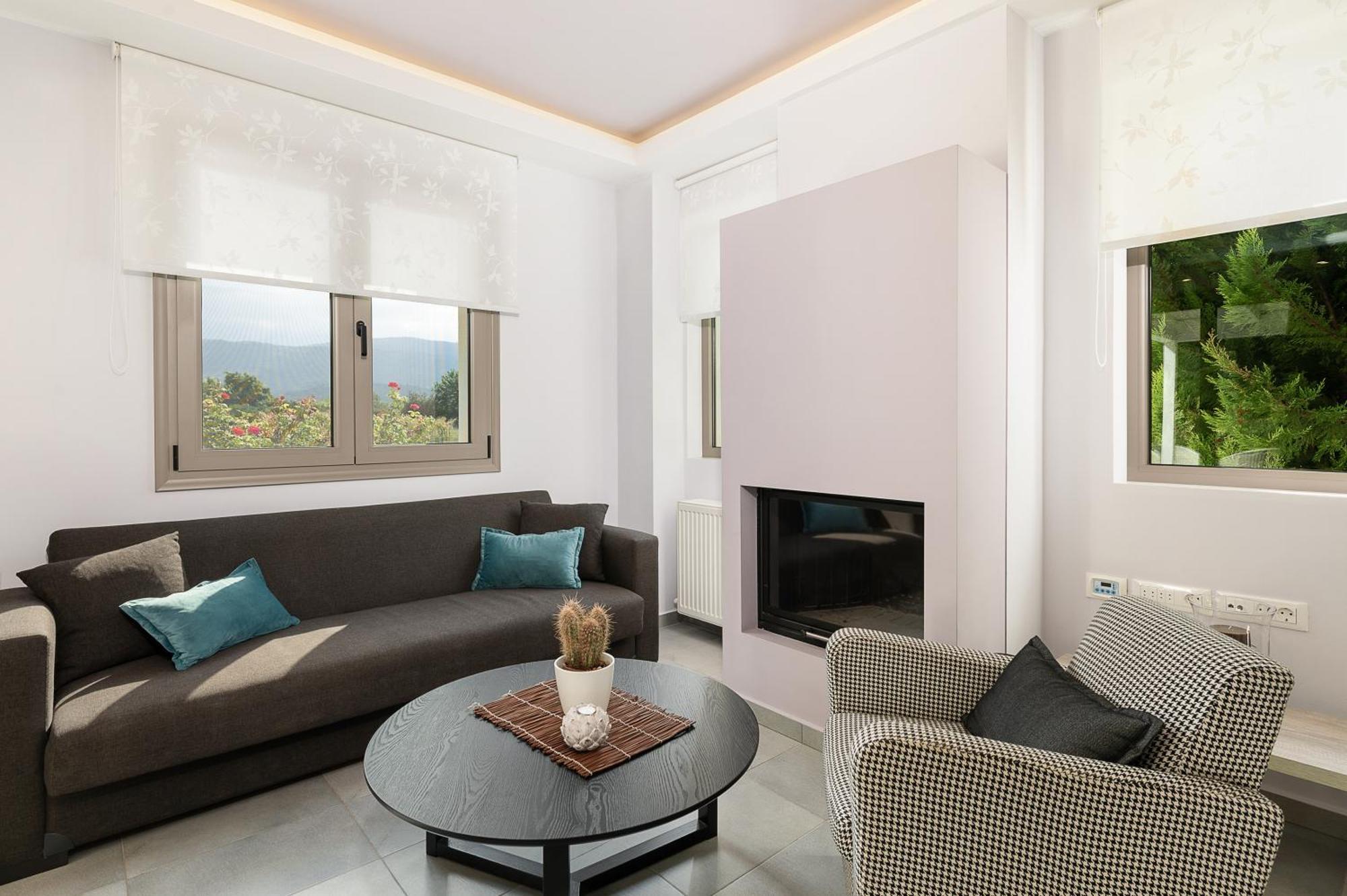 Villa Nature, Heated Pool Kalyves Dış mekan fotoğraf
